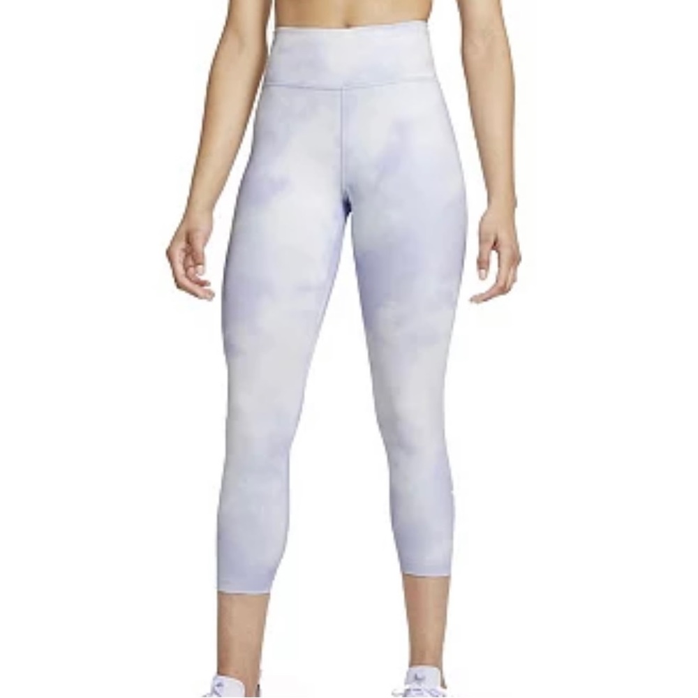 Womens Nike one Dri-Fit Icon Clash cropped legging NWT